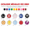 Médaille Gravée Personnalisée Red Dingo
