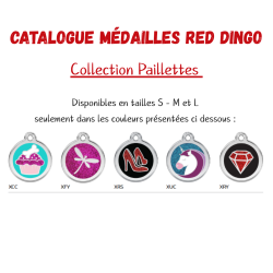 Médaille Gravée Personnalisée Red Dingo