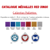 Médaille Gravée Personnalisée Red Dingo